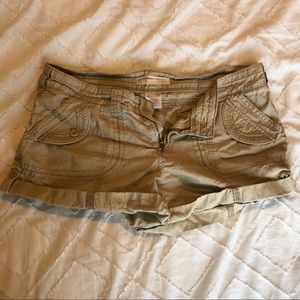 No Boundaries Khaki Shorts